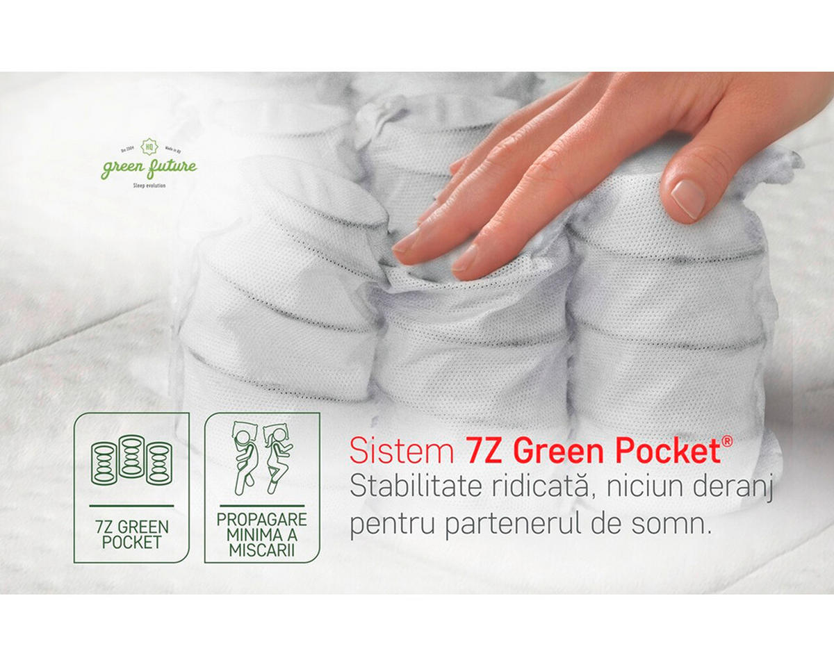 SALTEA CU ARCURI ÎMPACHETATE  - alb, Basics, textil (160/200cm)