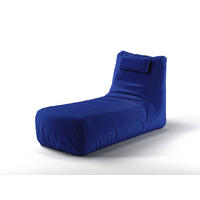 SITZSACK  - Blau, Design, Textil (40/70/170cm) - MID.YOU