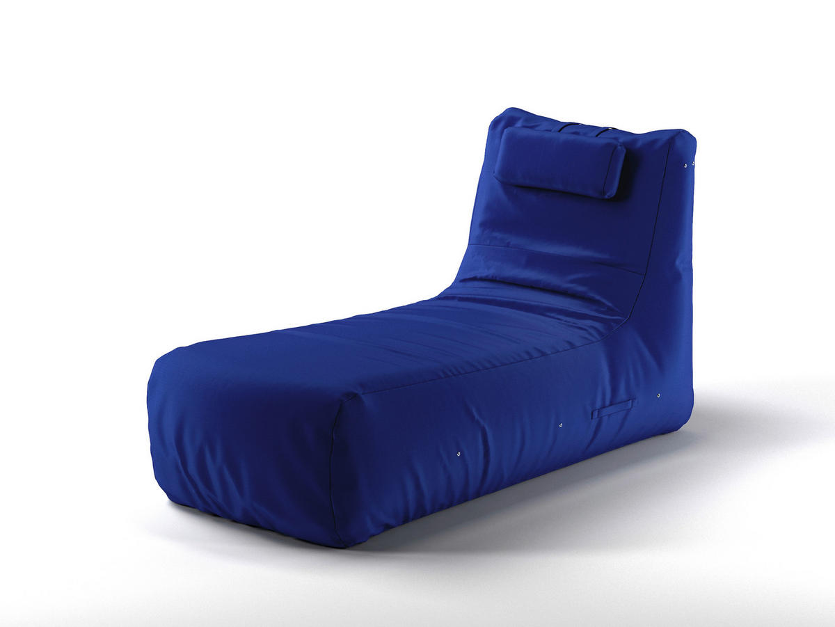 SITZSACK  - Blau, Design, Textil (40/70/170cm) - MID.YOU