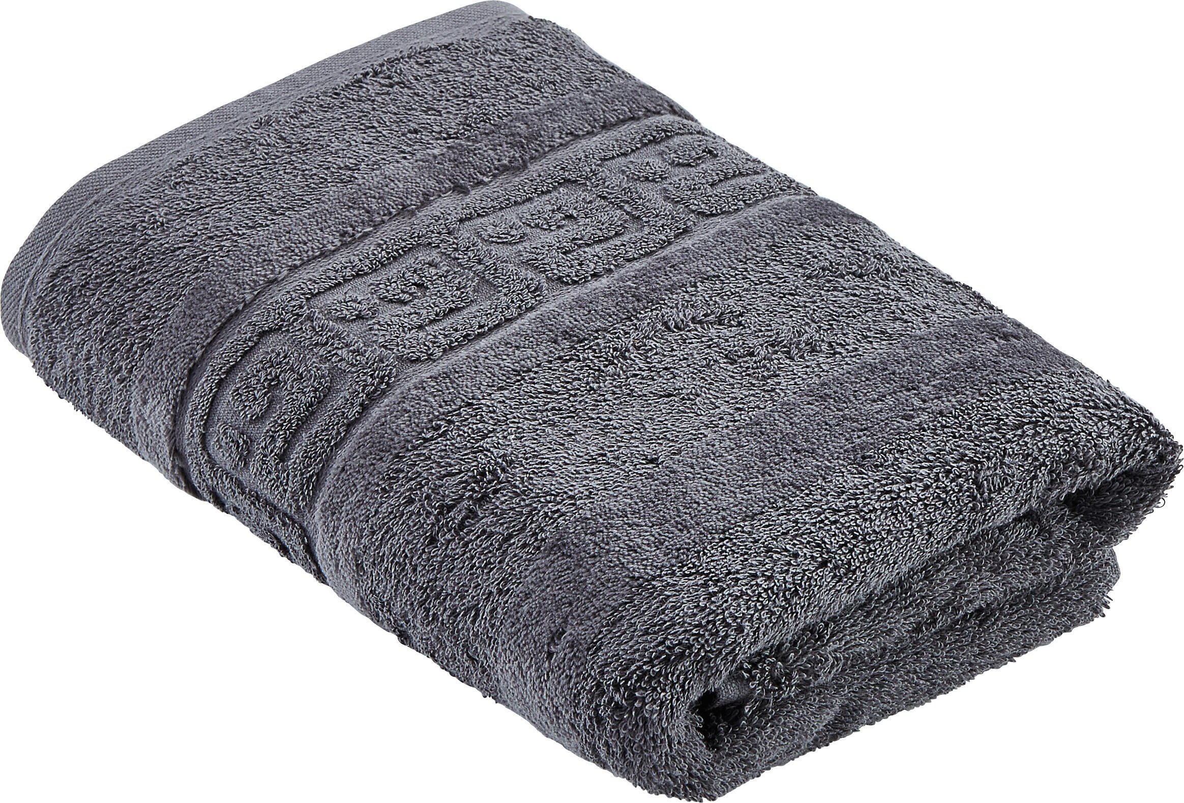 HANDTUCH Noblesse Uni Anthrazit  - Anthrazit, Basics, Textil (50/100cm) - Cawoe