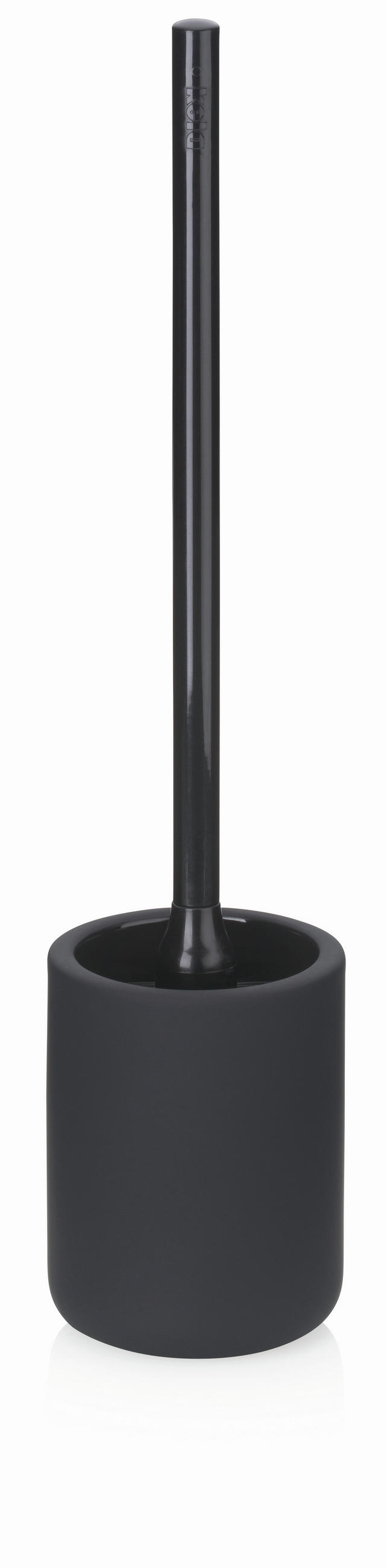 WC-BÜRSTENGARNITUR in    - Schwarz, Basics, Keramik (10/45cm) - Kela