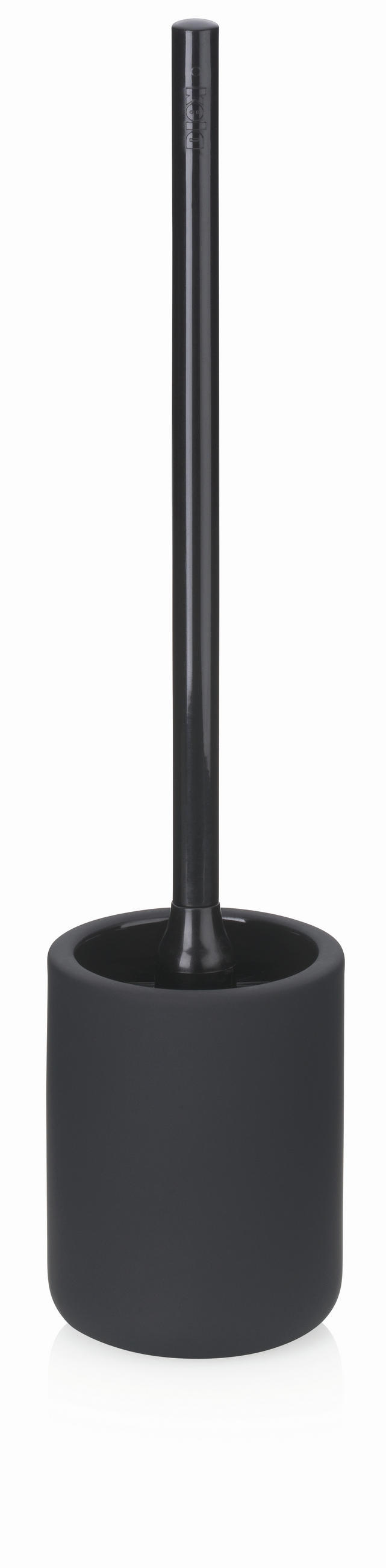 WC-BÜRSTENGARNITUR in    - Schwarz, Basics, Keramik (10/45cm) - Kela