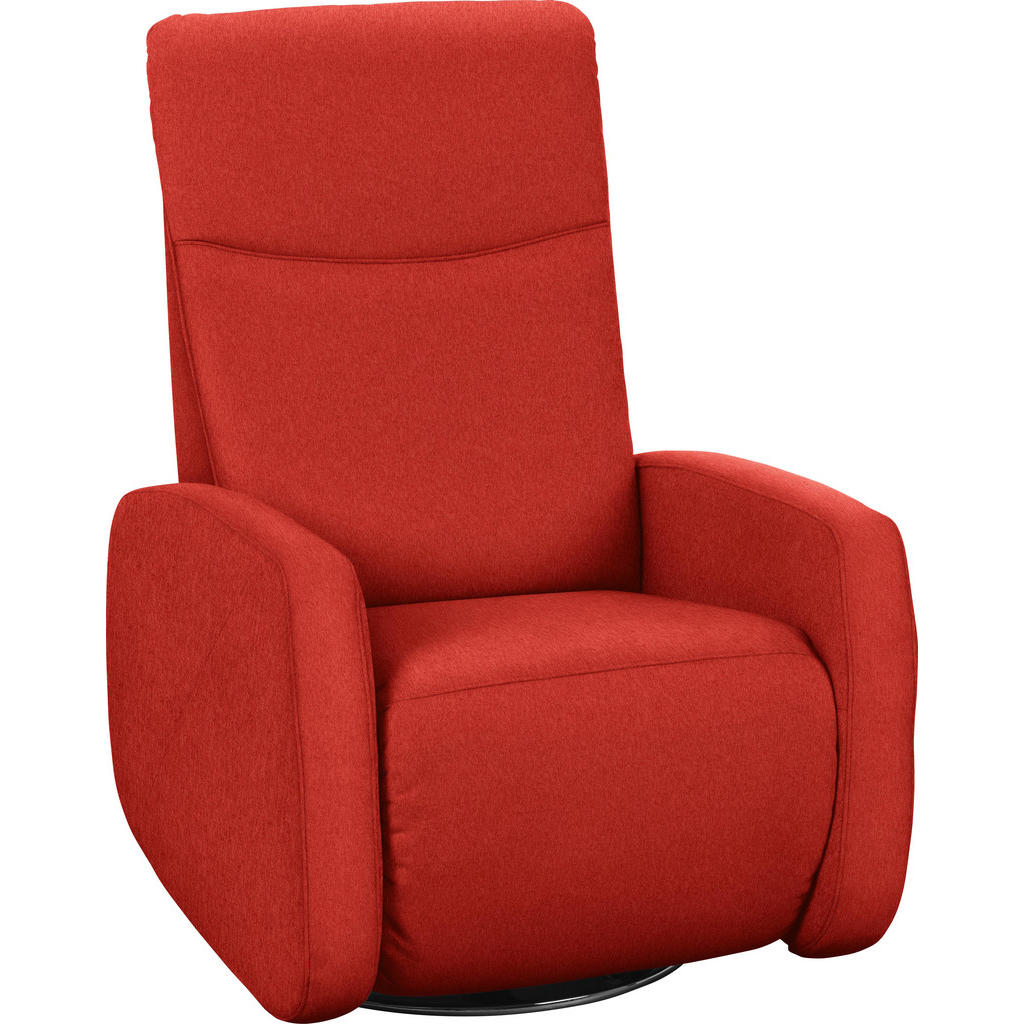 Fernsehsessel In Textil Rot Fernsehsessel In Textil Rot