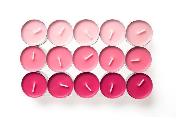 SET DE LUMÂNĂRI PASTILĂ 30 bucăți  - fruct de pădure, Basics - Ambia Home