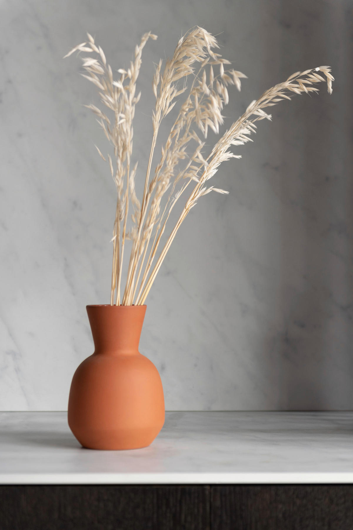 TROCKENBLUMENSTRAUß  - Creme, Basics, Naturmaterialien (7,5/7,5/85cm)