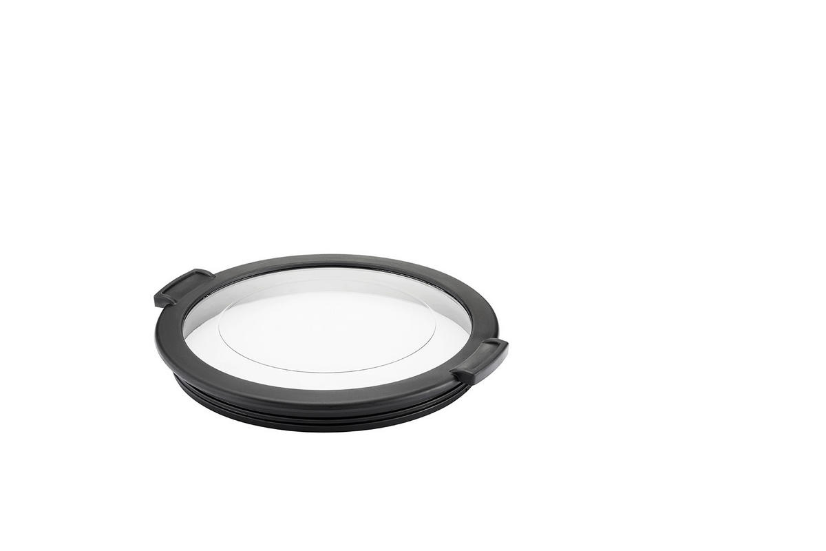 SCHÜSSEL MUOVO 16 cm 1000 ml  - Edelstahlfarben/Transparent, Design, Kunststoff/Metall (16cm) - Gefu