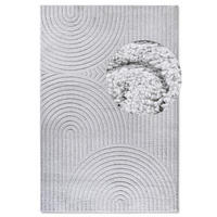 HOCHFLORTEPPICH 200/280 cm New York Hellgrau rechteckig  - Hellgrau, Basics, Kunststoff/Textil (200/280cm) - Elle Decoration