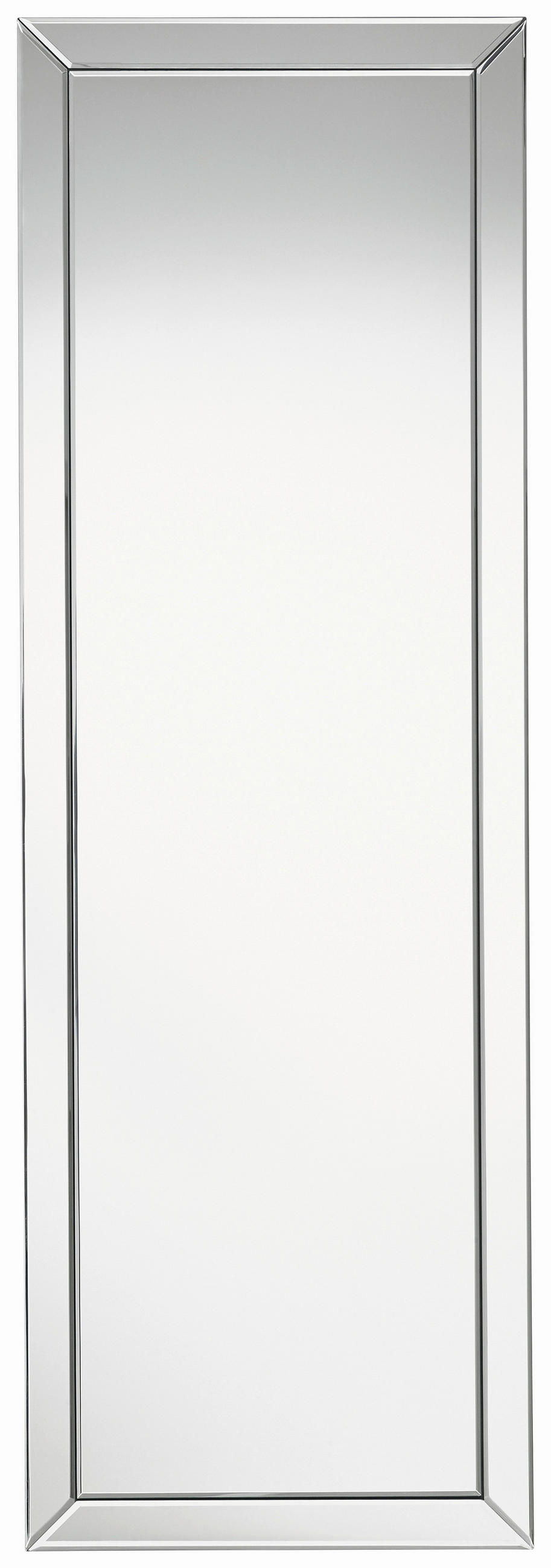 OGLEDALO  35/115/1,3 cm     - srebrne boje, Design, drvni materijal (35/115/1,3cm) - Xora