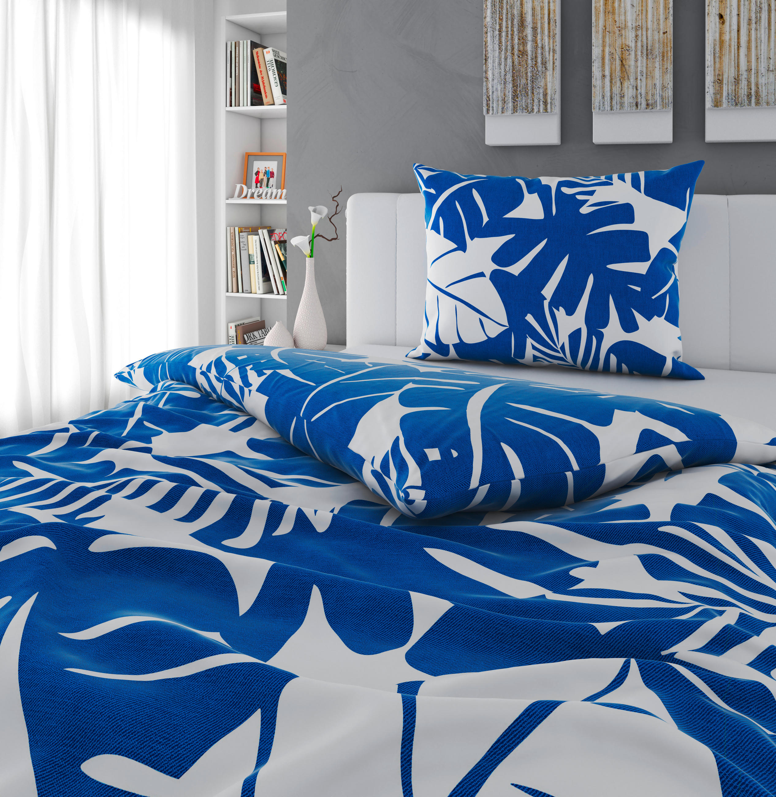 POVLEČENÍ, renforcé, modrá, 140/200 cm - modrá, textil (140/200cm) - Esposa