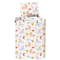 BABYBETTWÄSCHE Renforcé 100/135 cm  - Rosa, Trend, Textil (100/135cm) - MID.YOU