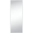 SPIEGEL 44,8/119,5/2 cm  - Weiß, KONVENTIONELL, Glas/Holzwerkstoff (44,8/119,5/2cm) - Xora
