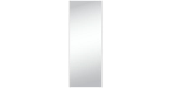SPIEGEL 44,8/119,5/2 cm in rechteckig - Weiß, KONVENTIONELL, Glas/Holzwerkstoff (44,8/119,5/2cm) - Xora