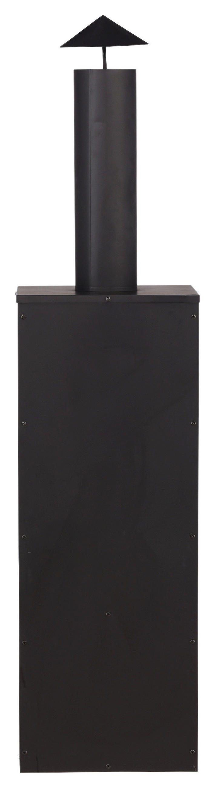 FEUERSTELLE  - Schwarz, KONVENTIONELL, Metall (45/199/45cm) - Gardenson