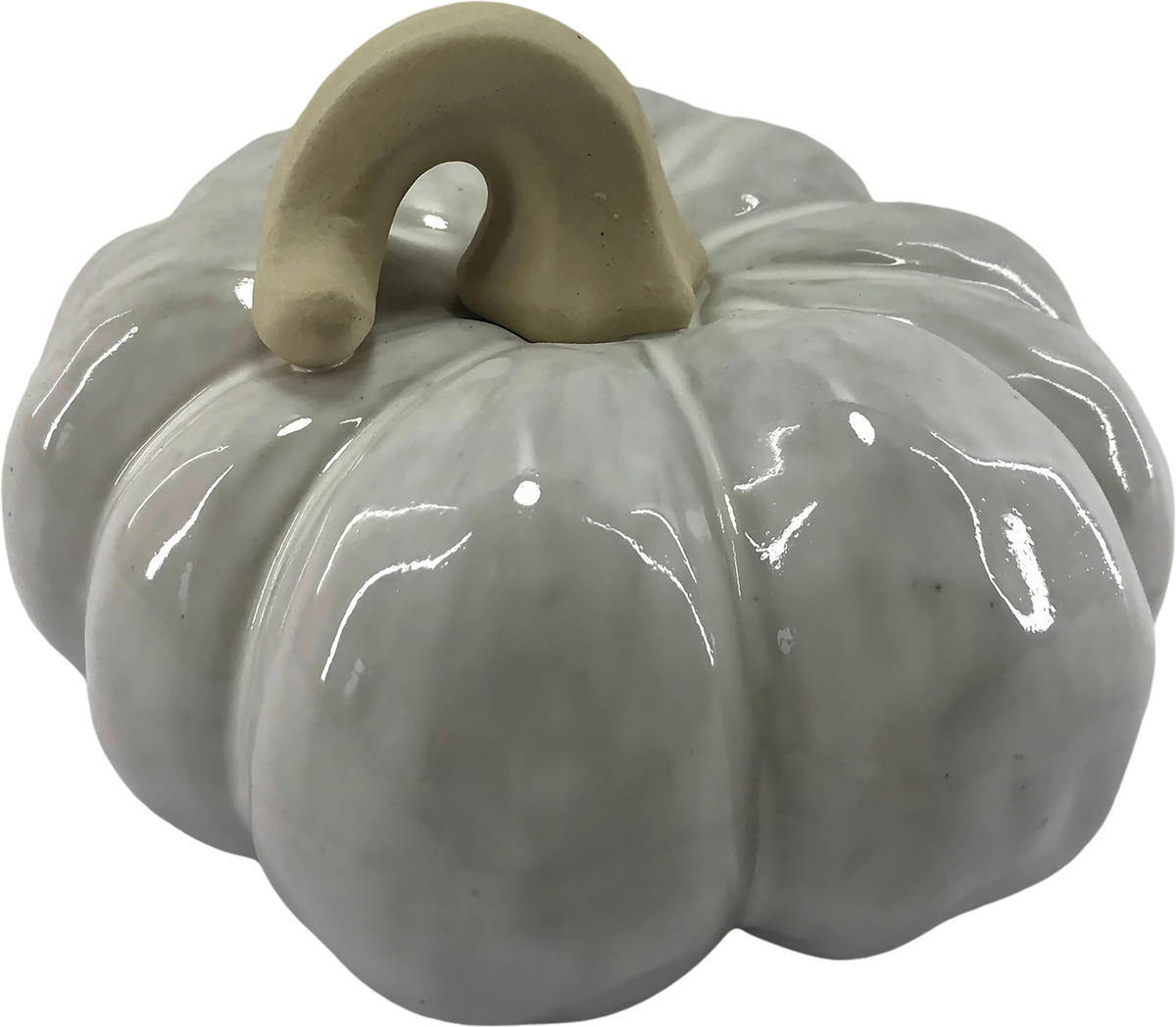 DEKOKÜRBIS  - Beige, LIFESTYLE, Keramik (11/7,9cm) - Ambia Home