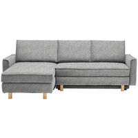 ECKSOFA  in Mikrovelours Naturfarben  170/237 cm  - Eichefarben/Naturfarben, KONVENTIONELL, Holz/Textil (170/237cm) - Sedda