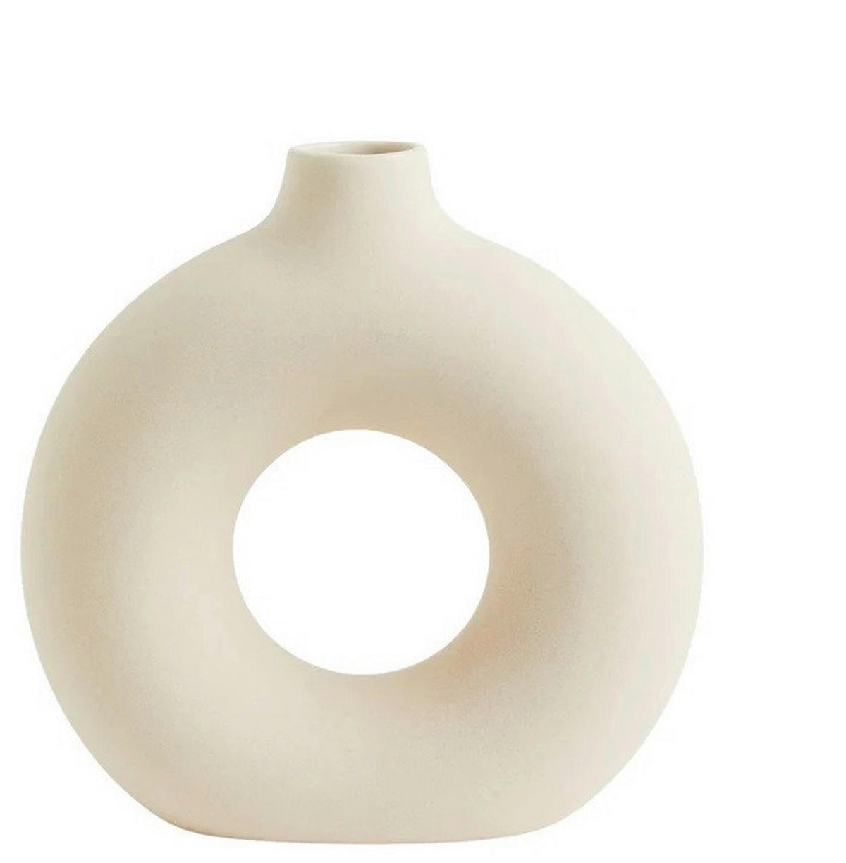 UKRASNA VAZA      kamen  - bela/crna, Osnovno, kamen (10.5/31/31cm)