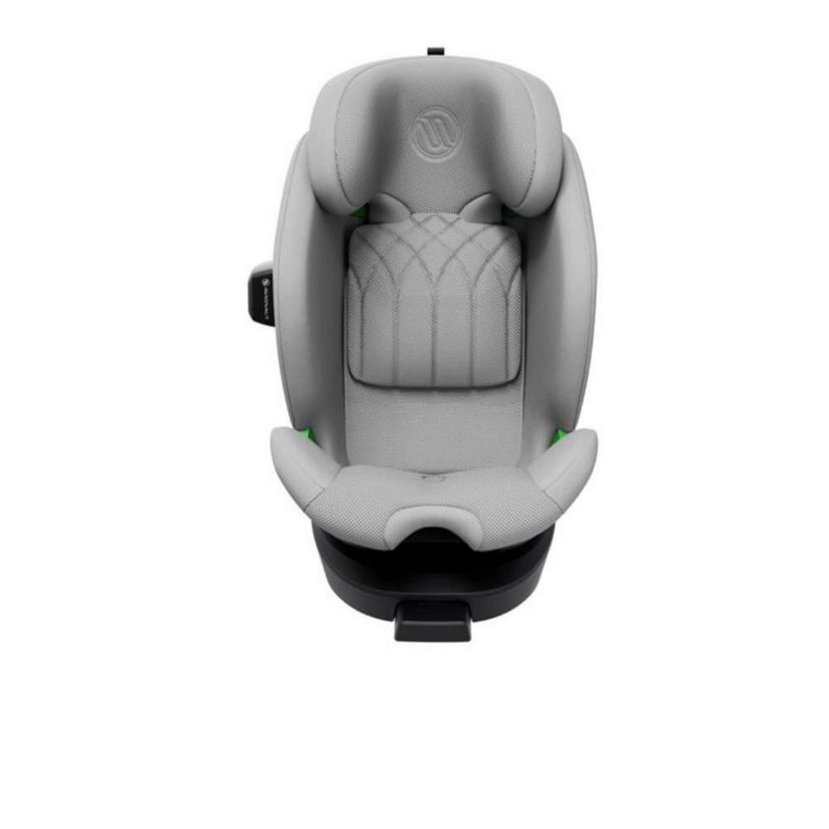 DJEČJA AUTOSJEDALICA   - siva, Basics, tekstil/plastika (30/43/61cm) - AVIONAUT