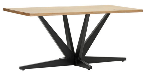 TISCHGESTELL Schwarz   - Schwarz, Design, Metall (160/80/73cm) - Landscape