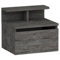 NACHTKÄSTCHEN 39,8/35/31,6 cm  in Graphitfarben  - Graphitfarben, Design, Holzwerkstoff (39,8/35/31,6cm) - MID.YOU