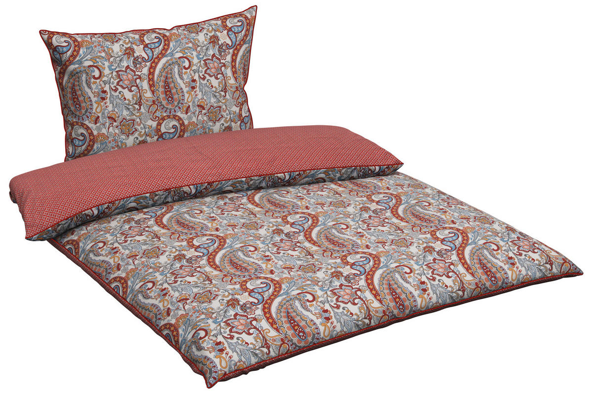 BETTWÄSCHESET Satin 160/210 cm  65 cm/100 cm  - Multicolor, Konventionell, Textil (160/210cm) - Esposa