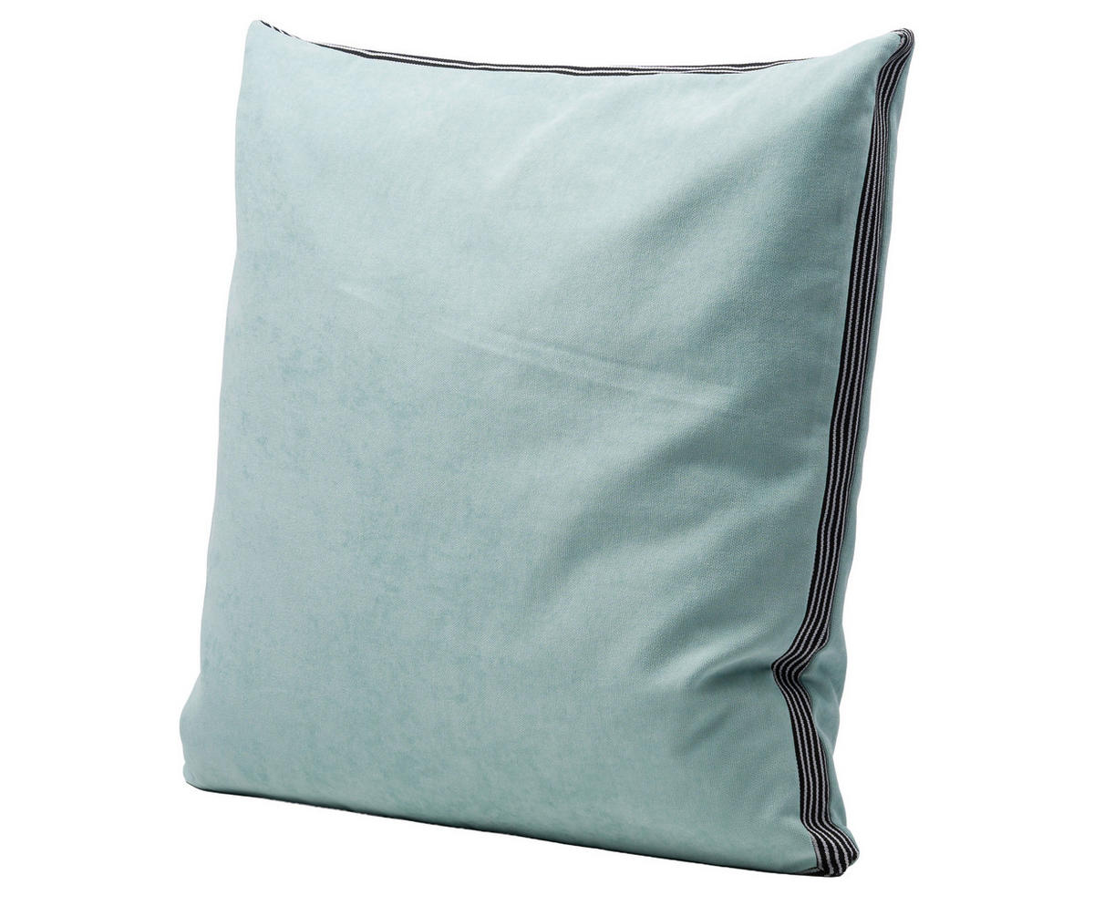 KISSENHÜLLE 50/50 cm  - Mintgrün, Basics, Textil (50/50cm) - Novel