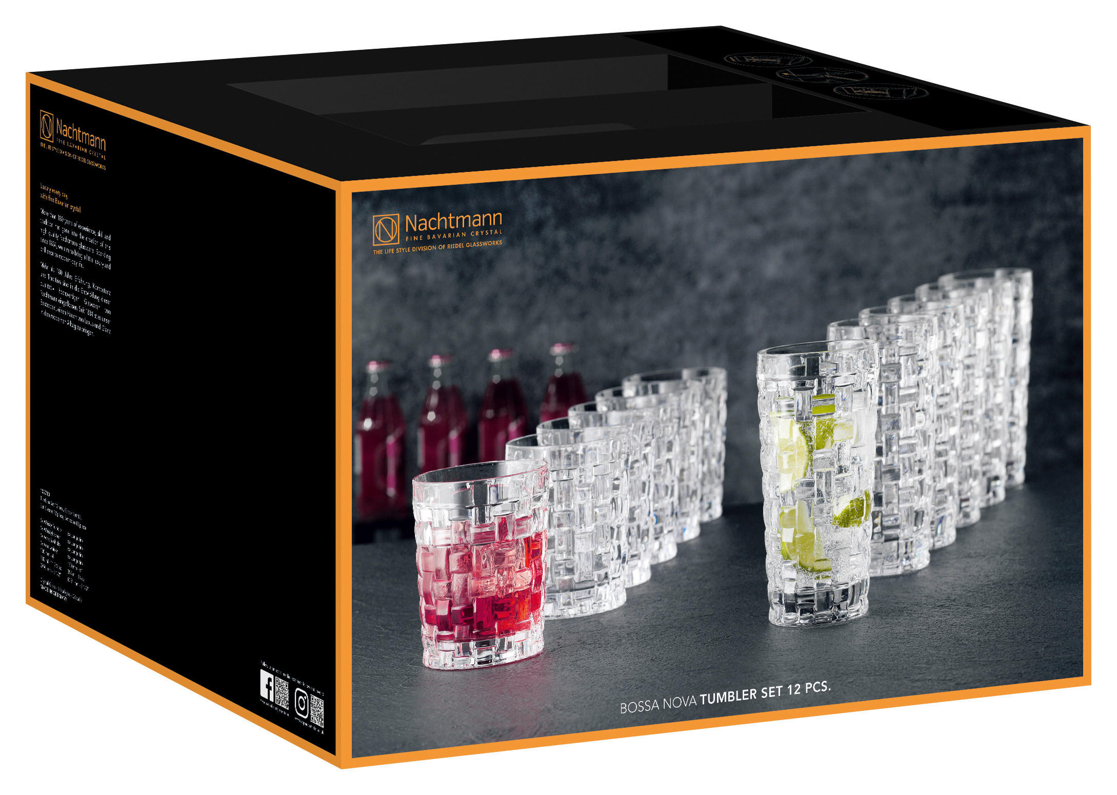 GLASSET 12 delar  - transparent, Basics, glas (8,5/10/15/8,5cm) - Nachtmann
