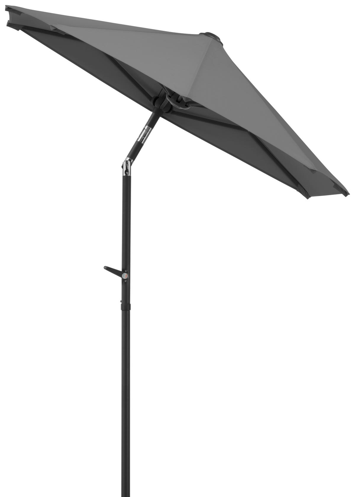 AMPELSCHIRM 150 cm Anthrazit  - Anthrazit, Basics, Textil/Metall (150/228/150cm) - Schneider