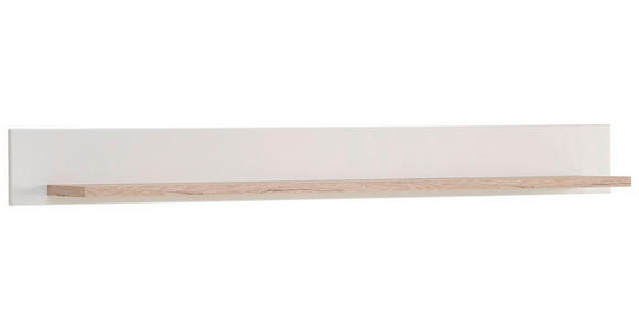 WANDBOARD  147/16/22 cm  - Eichefarben/Grau, KONVENTIONELL, Holzwerkstoff (147/16/22cm) - Hom`in