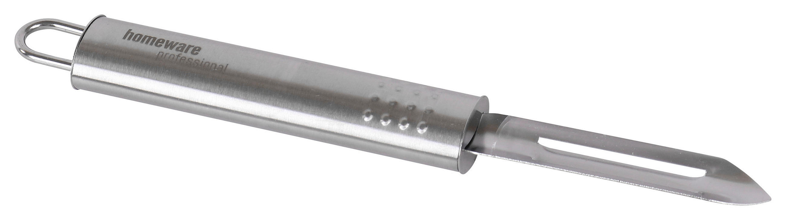 CURĂȚĂTOR LEGUME FRUCTE - culoare inox, Basics, metal (19cm) - Homeware Profession.