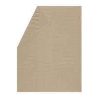 DECKE 140/180 cm  - Beigebraun, Design, Textil (140/180cm) - David Fussenegger