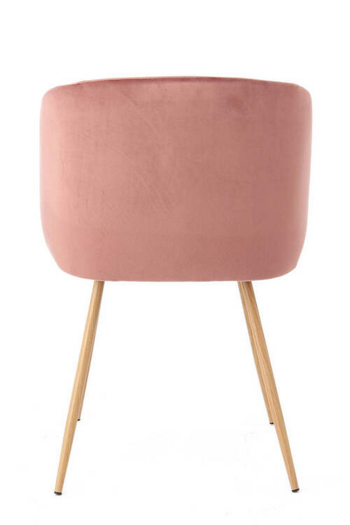 SADA ŽIDLÍ 2 kusy - růžová, Design, kov/plast (54/84/56cm)