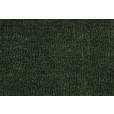 BIGSOFA Chenille Olivgrün  - Schwarz/Olivgrün, KONVENTIONELL, Kunststoff/Textil (290/86/121cm) - Cantus