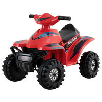 QUAD Mini Quad  - Rot/Schwarz, Basics, Kunststoff/Metall (68,5/48/43cm)