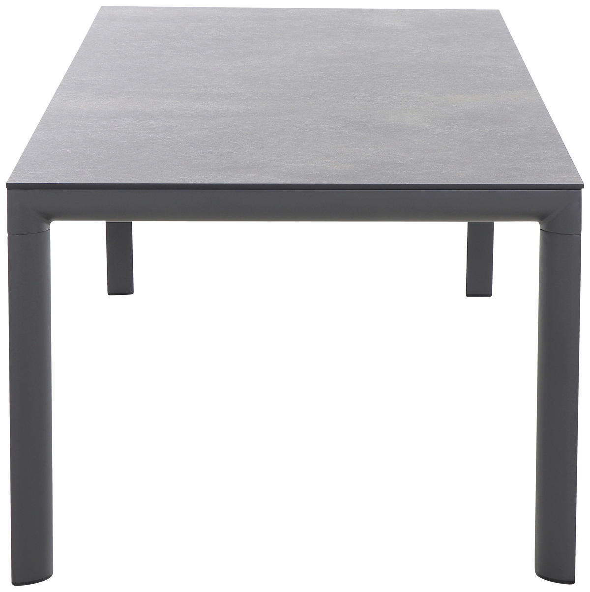 GARTENTISCH 220/100/74 cm Metall rechteckig  - Anthrazit/Titanfarben, Basics, Kunststoff/Metall (220/100/74cm) - Siena Garden