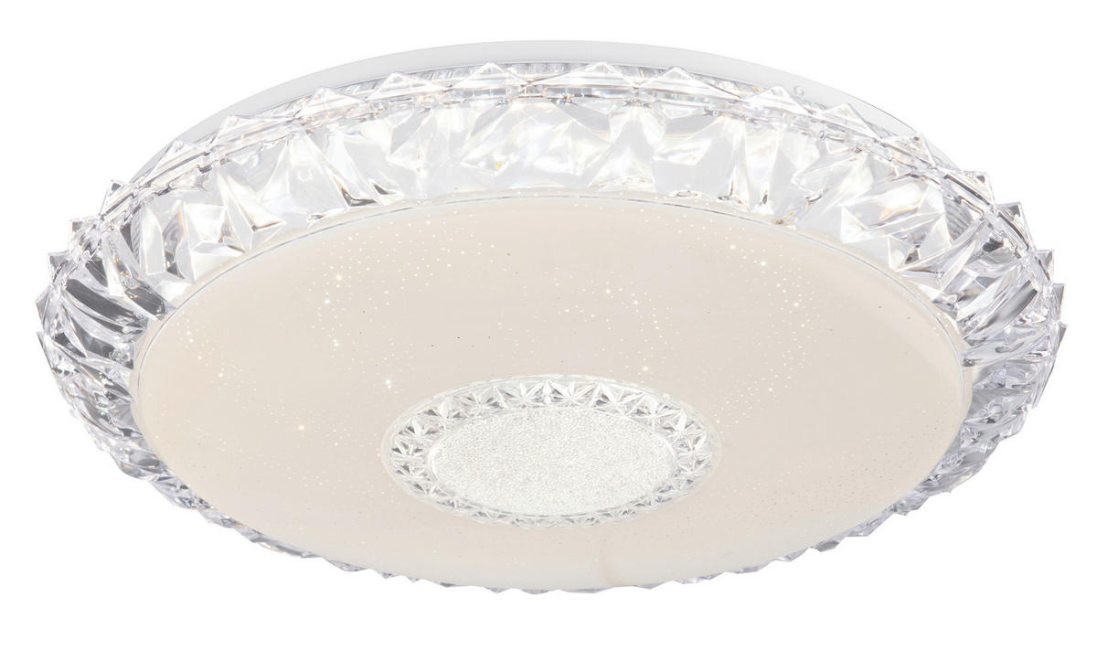 LED-TAKLAMPA 40 W 50/10 cm  - vit, Design, metall/plast (50/10cm) - Globo