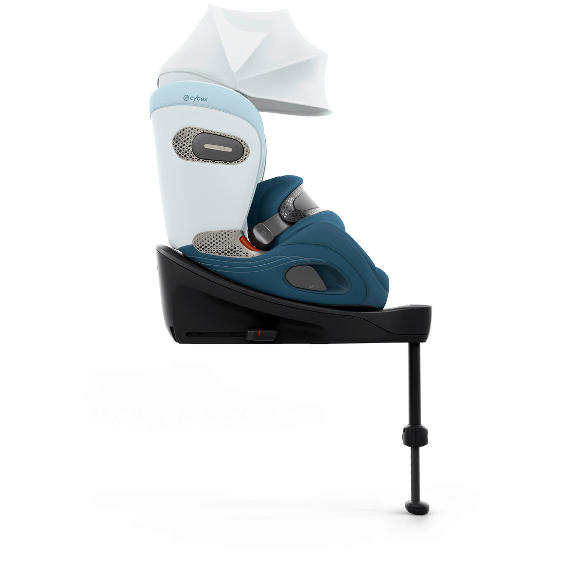 KINDERAUTOSITZ Anoris Si Style Opal Blue  - Blau, Basics, Kunststoff/Textil (61/45/60cm) - cybex PLATINUM