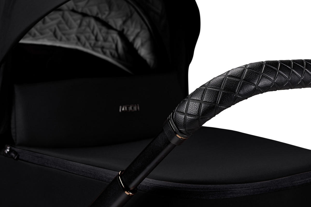 KOMBIKINDERWAGEN  Gio 2.0  Onyx  - Schwarz, Basics (84/61/114cm) - Moon