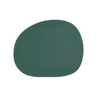 TISCHSET Textil Dunkelgrün  - Dunkelgrün, Basics, Textil (41/34/1cm) - Aida