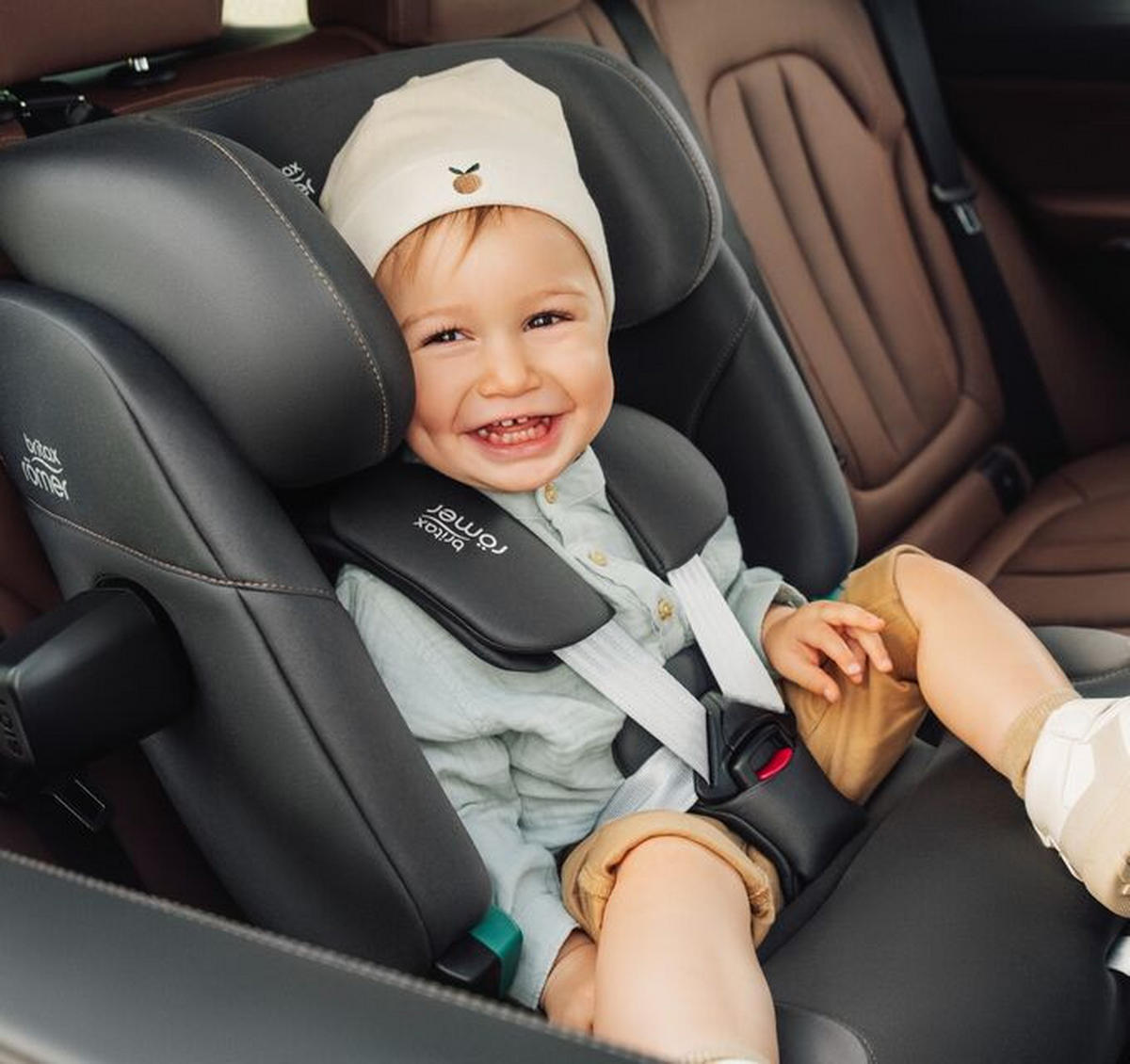 KINDERAUTOSITZ Advansafix Pro  - Greige/Hellgrau, Basics, Kunststoff/Textil (44/60/48cm) - Britax Römer