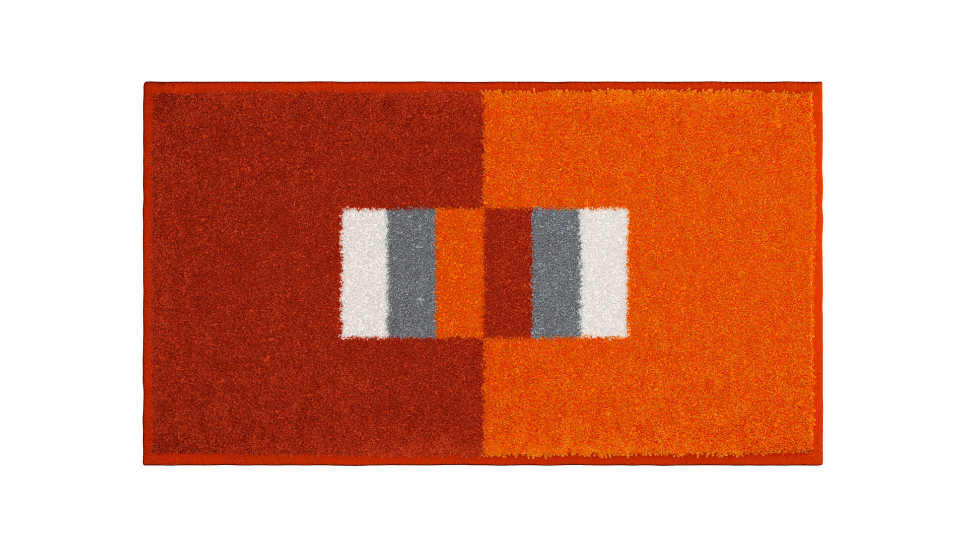 KÚPEĽŇOVÁ PREDLOŽKA, 65/115 cm - oranžová, Basics, textil/plast (65/115cm) - Grund