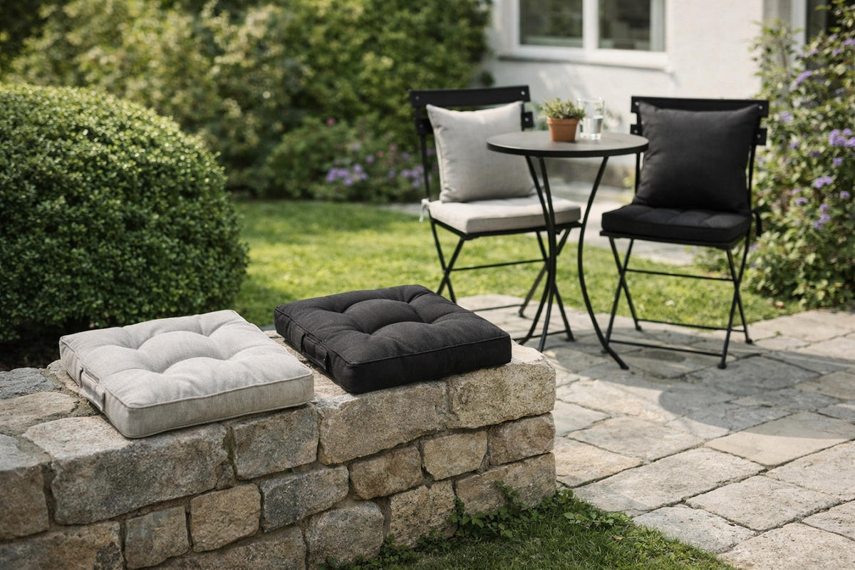 JASTUK ZA POD    ODALYS  - bež, Basics, tekstil (45/45/12cm)