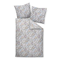 POSTEĽNÁ BIELIZEŇ, makosatén, viacfarebná, 140/200 cm  - viacfarebná, Basics, textil (140/200cm) - Janine