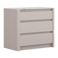 SCHUBKASTENUNTERSCHRANK 103,2/91,9/60 cm  in Weiß, Kaschmir  - Kaschmir/Weiß, MODERN, Holzwerkstoff (103,2/91,9/60cm) - home24