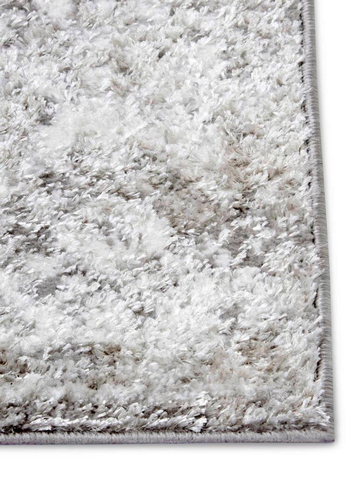 VINTAGE-TEPPICH 200/280 cm Shine Creme, Grau  - Creme/Grau, Design, Kunststoff (200/280cm)