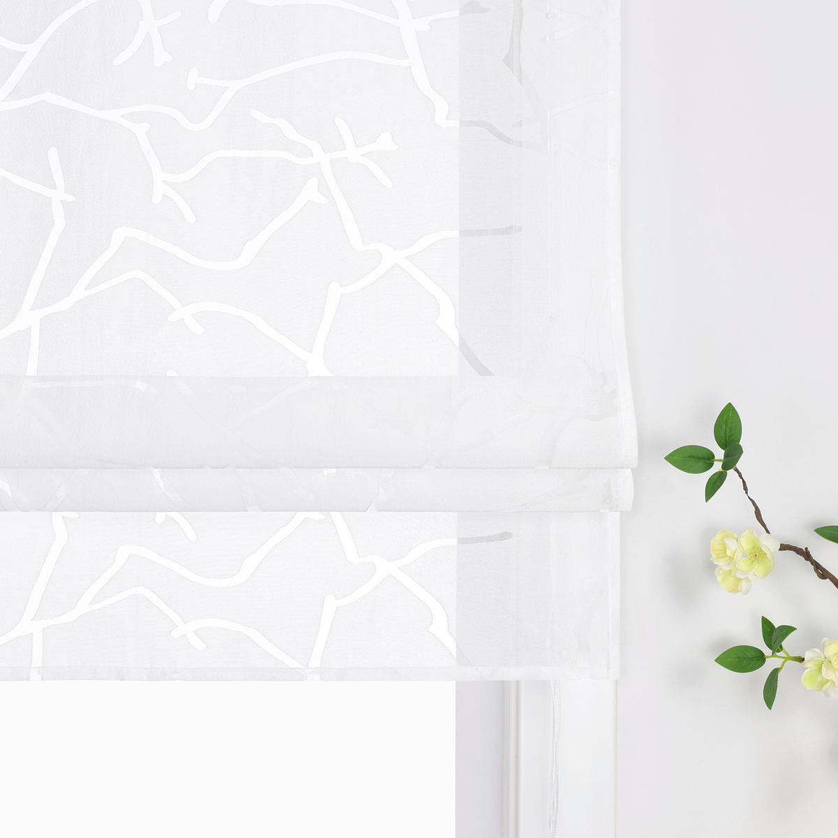 FALTROLLO  transparent  100/140 cm    - Weiß, Basics, Textil (100/140cm) - Joyswahl