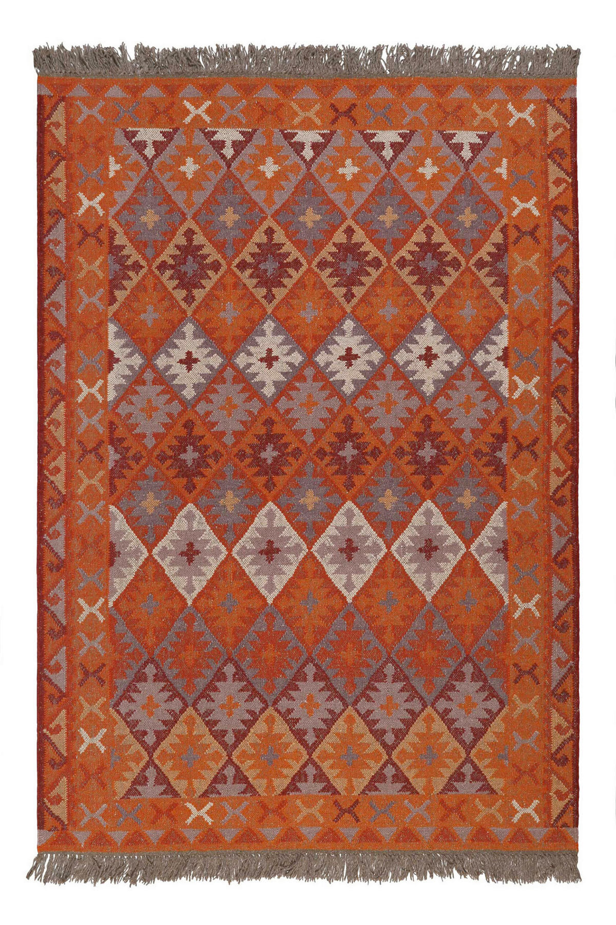 HANDWEBTEPPICH 140/200 cm Pierre Multicolor  - Multicolor, LIFESTYLE, Textil (140/200cm)