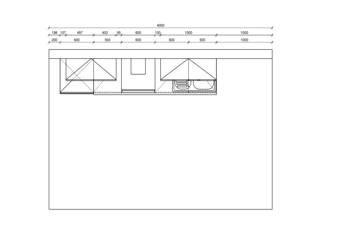 KÜCHENBLOCK 280 cm   in Anthrazit, Weiß  - Edelstahlfarben/Anthrazit, KONVENTIONELL, Holzwerkstoff/Metall (280cm) - Welnova