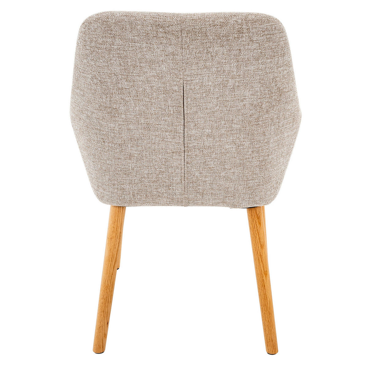 ARMLEHNSTUHL-SET 2 Stück  in Webstoff  - Beige/Naturfarben, MODERN, Holz/Textil (57/85/59cm) - MID.YOU
