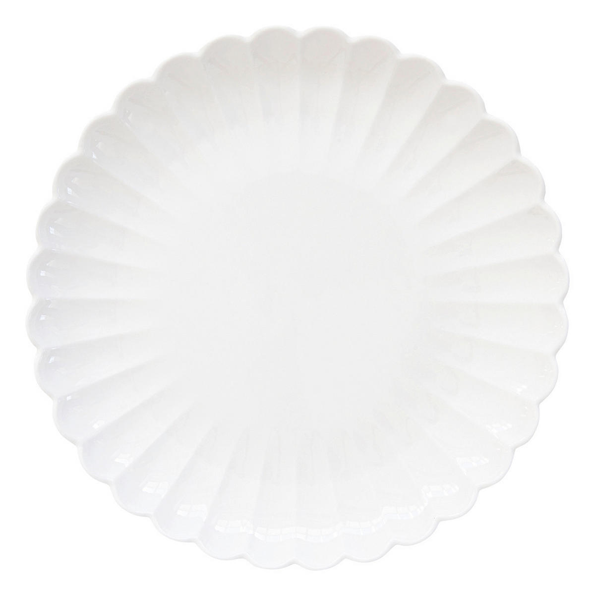 DESSZERTES TÁNYÉR  - fehér, Romantik / Landhaus, kerámia (19/19cm) - Easy Life