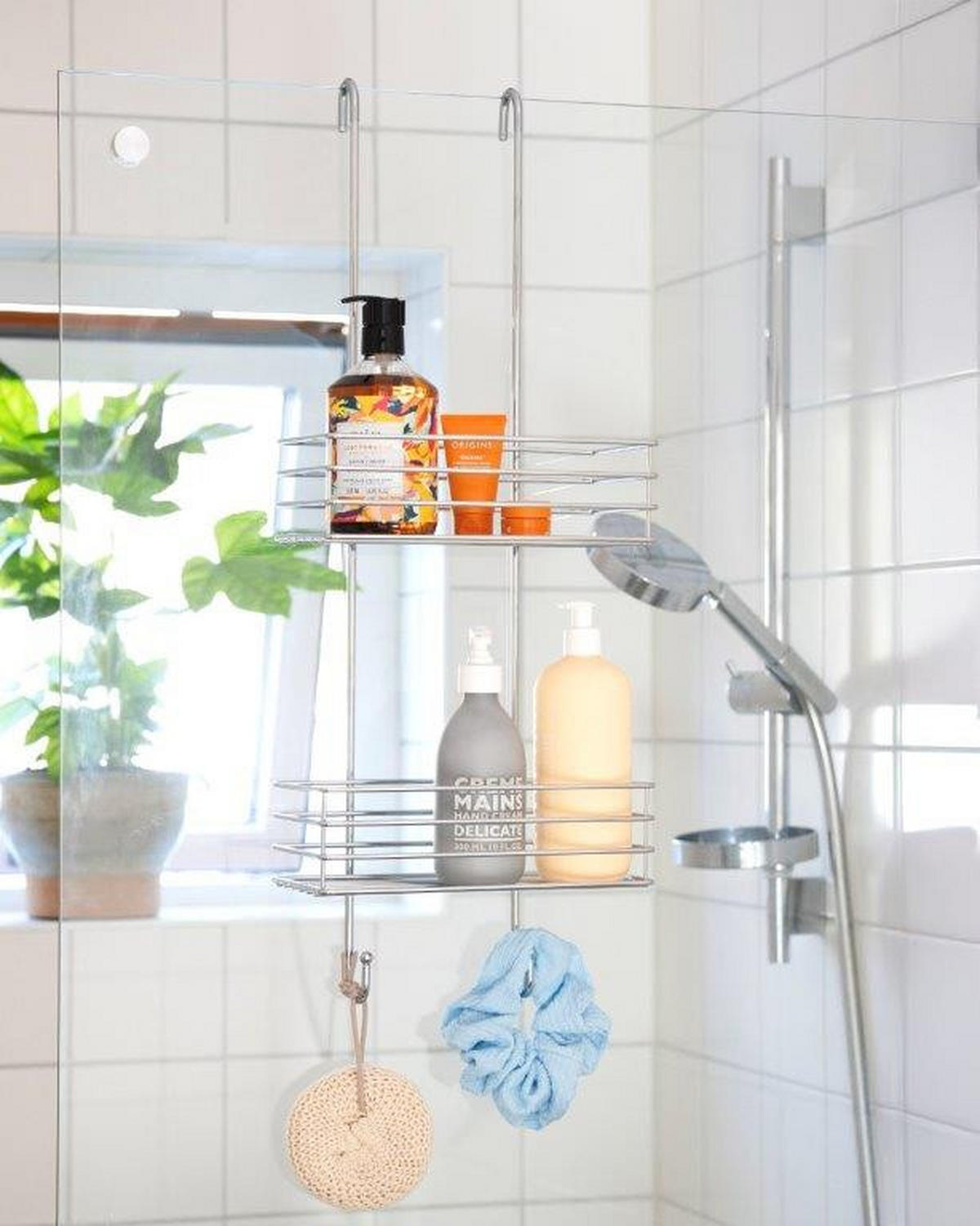 KOŠARICA ZA TUŠ  metal  Beslagsboden  - boje kroma, Konvencionalno, metal (25/71,5/12cm) - Smedbo